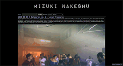 Desktop Screenshot of mizuki.cz